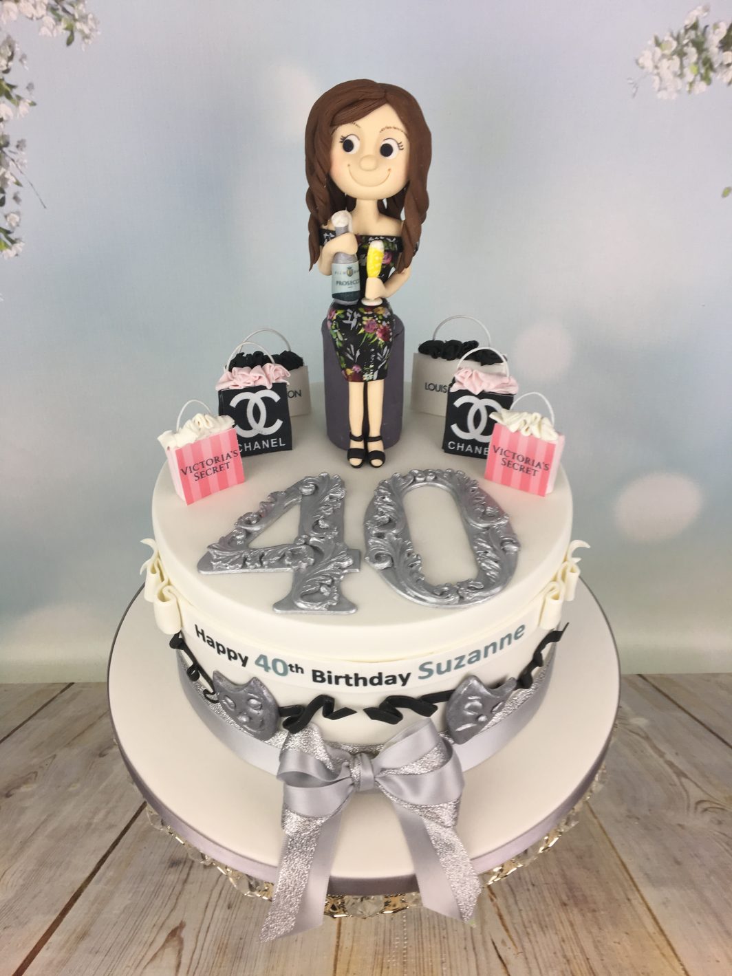 40th birthday cake themes Design 18