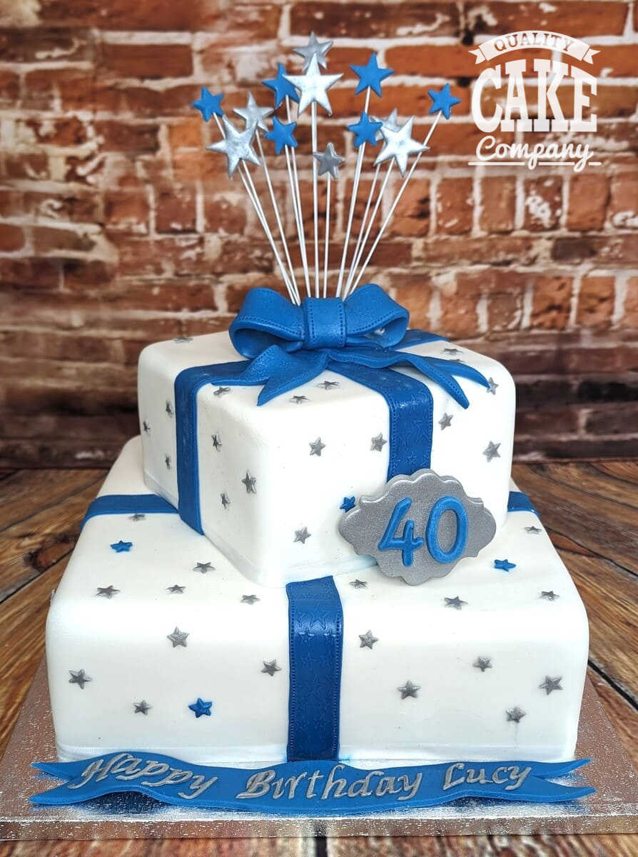 40th birthday cake themes Design 20