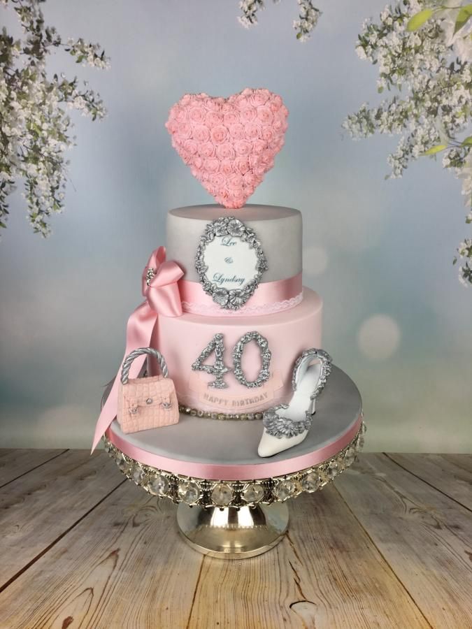 40th birthday cake themes Design 50