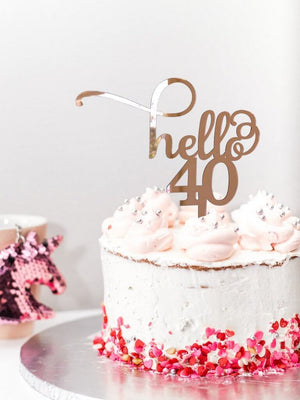 40th birthday cake themes Design 66