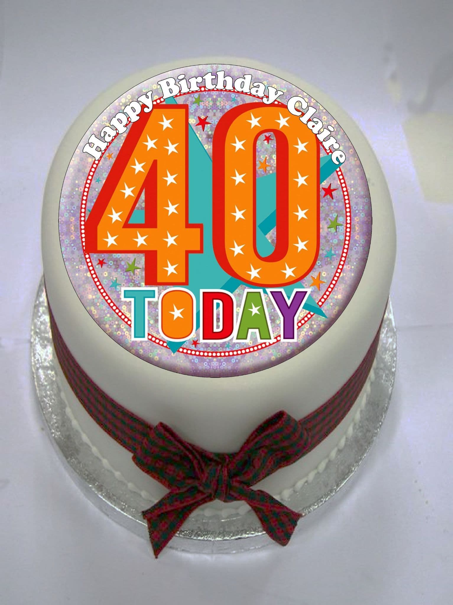 40th birthday cake themes Design 70