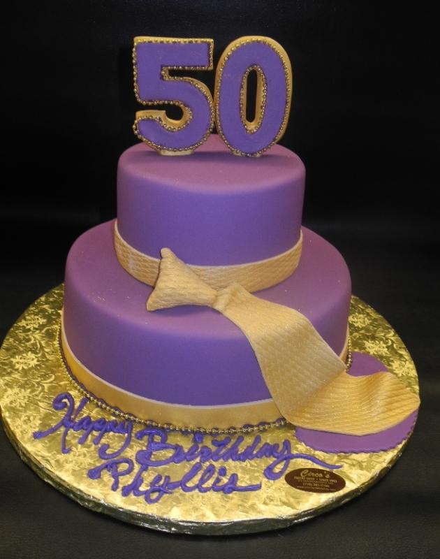 50th birthday cake ideas Design 3