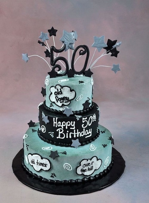 50th birthday cake ideas Design 38