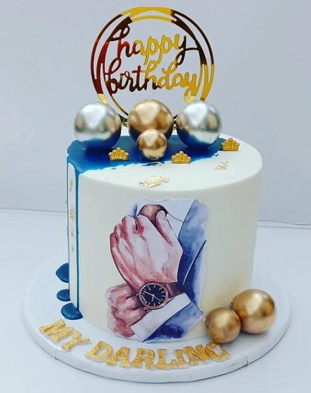 Birthday cake for boyfriend Design 43