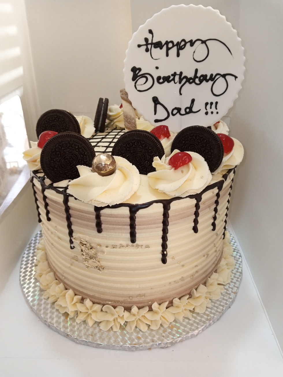 Birthday cake for dad Design 8