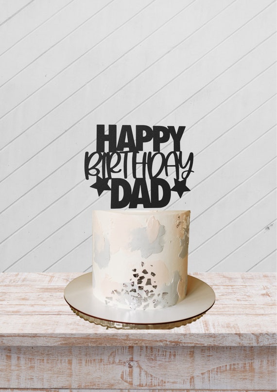 Birthday cake for dad Design 14