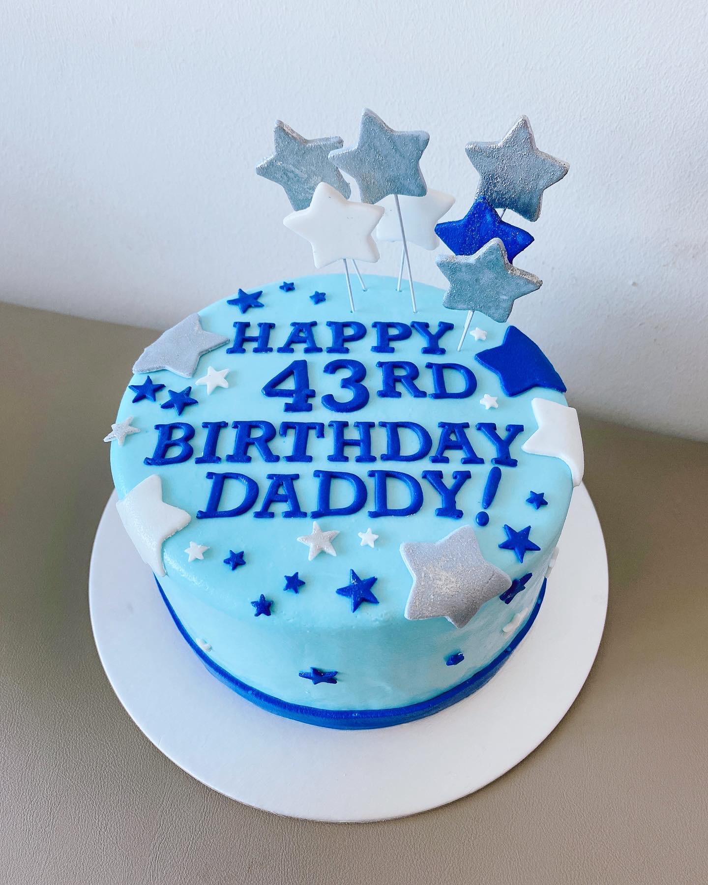 Birthday cake for dad Design 19