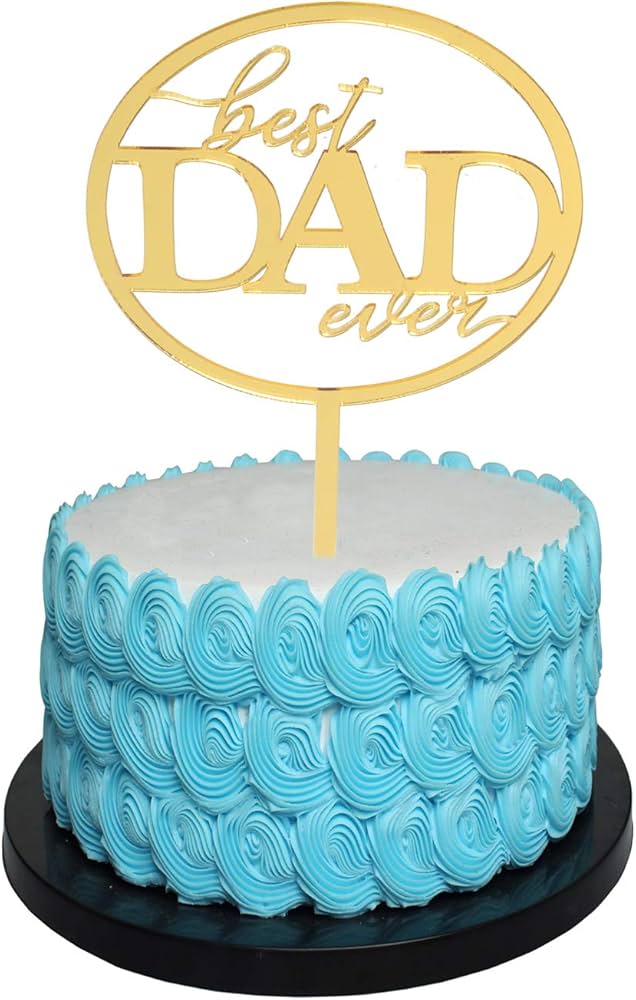 Birthday cake for dad Design 21