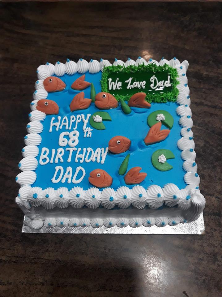 Birthday cake for dad Design 22