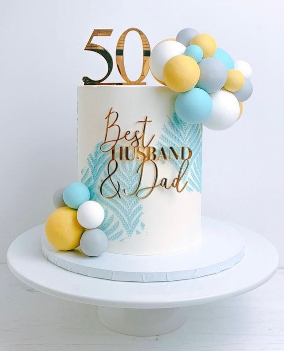 Birthday cake for dad Design 35