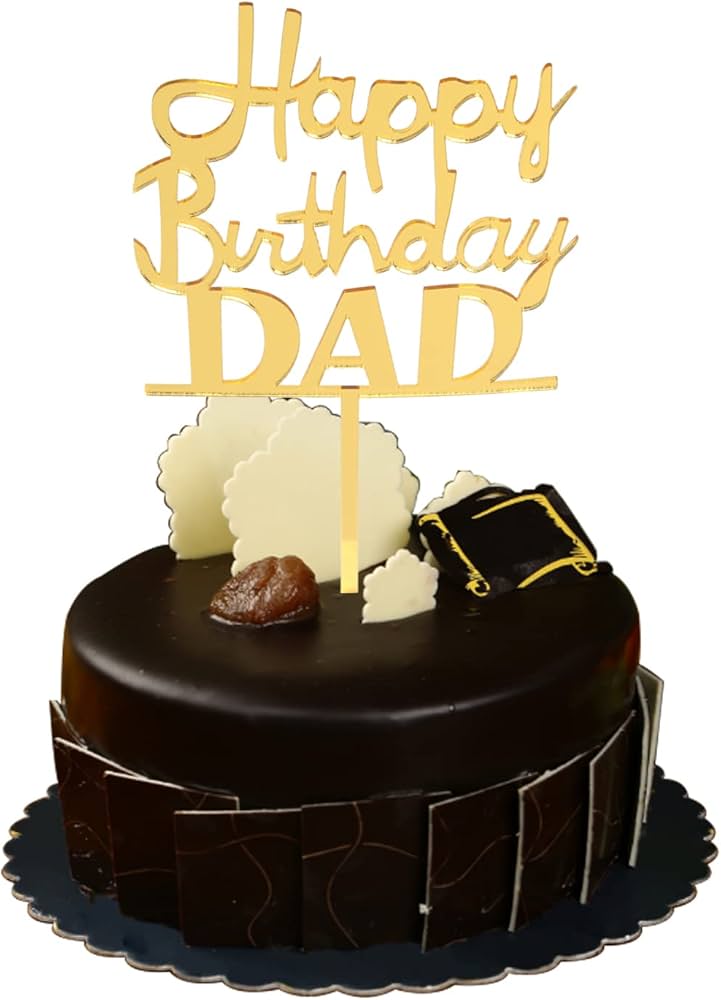 Birthday cake for dad Design 57