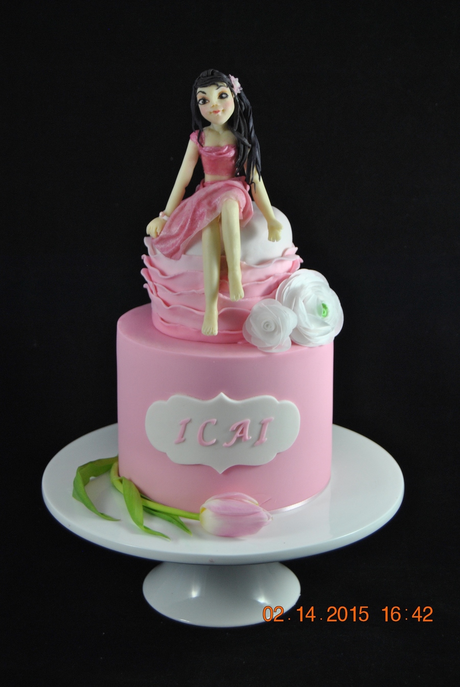 Birthday cake for daughter Design 30