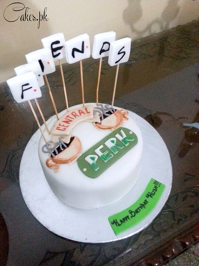 Birthday cake for friends Design 11