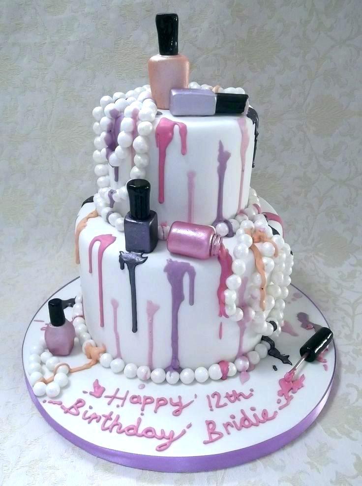 Birthday cake for girlfriend Design 18