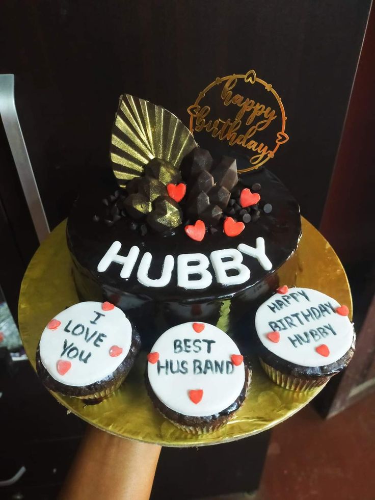 Birthday cake for husband Design 5