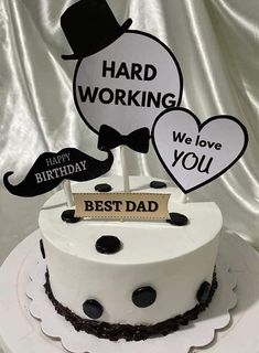 Birthday cake for husband Design 34