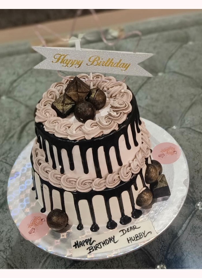 Birthday cake for husband Design 36