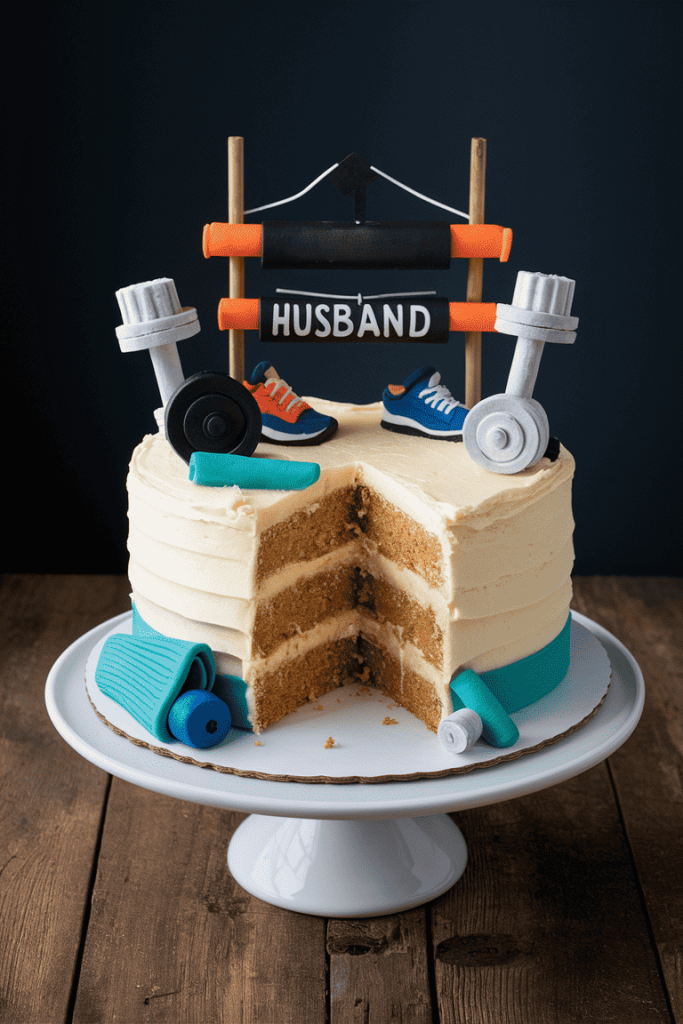 Birthday cake for husband Design 38