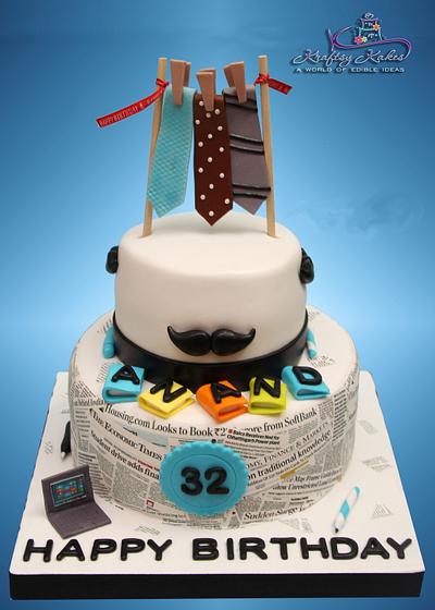 Birthday cake for husband Design 41