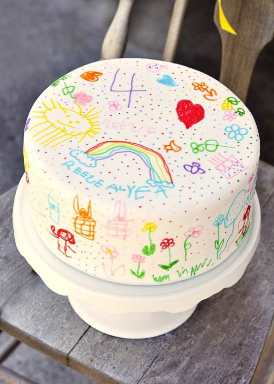 Birthday cake for kids Design 12