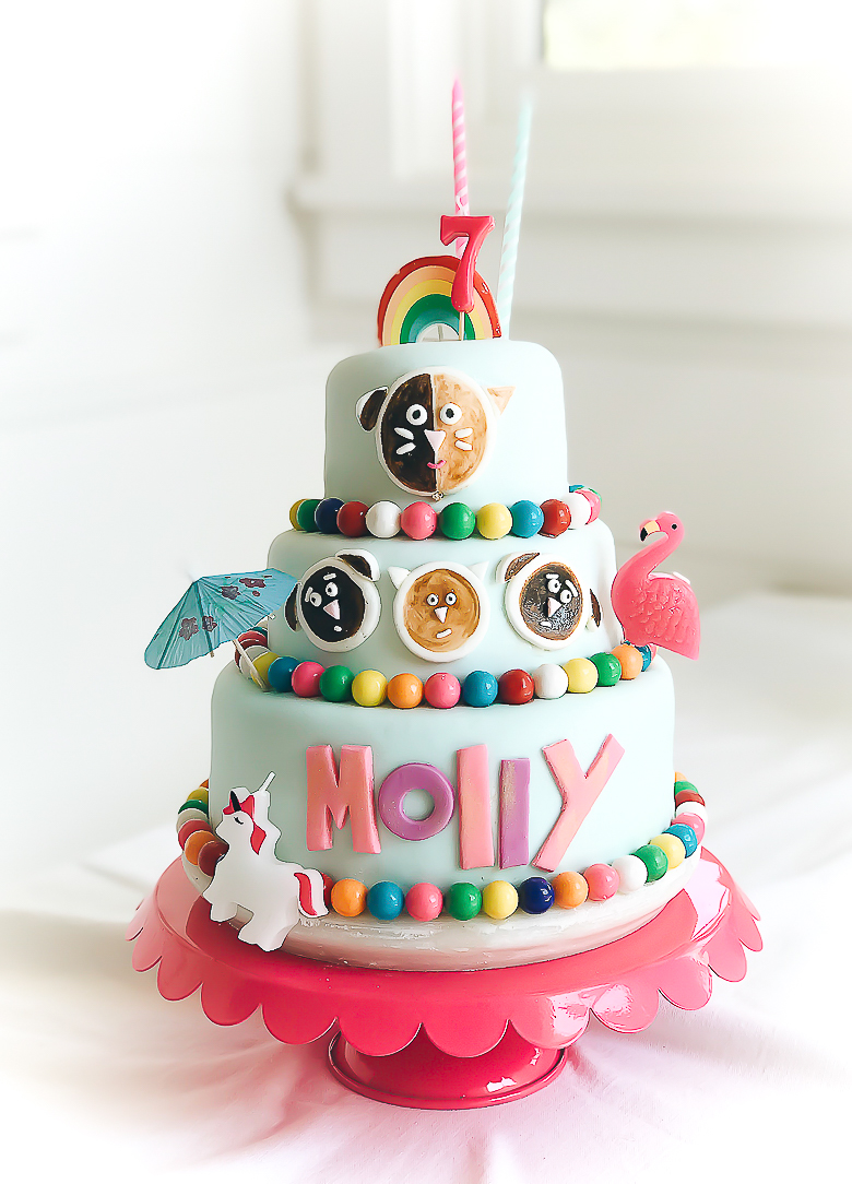 Birthday cake for kids Design 17