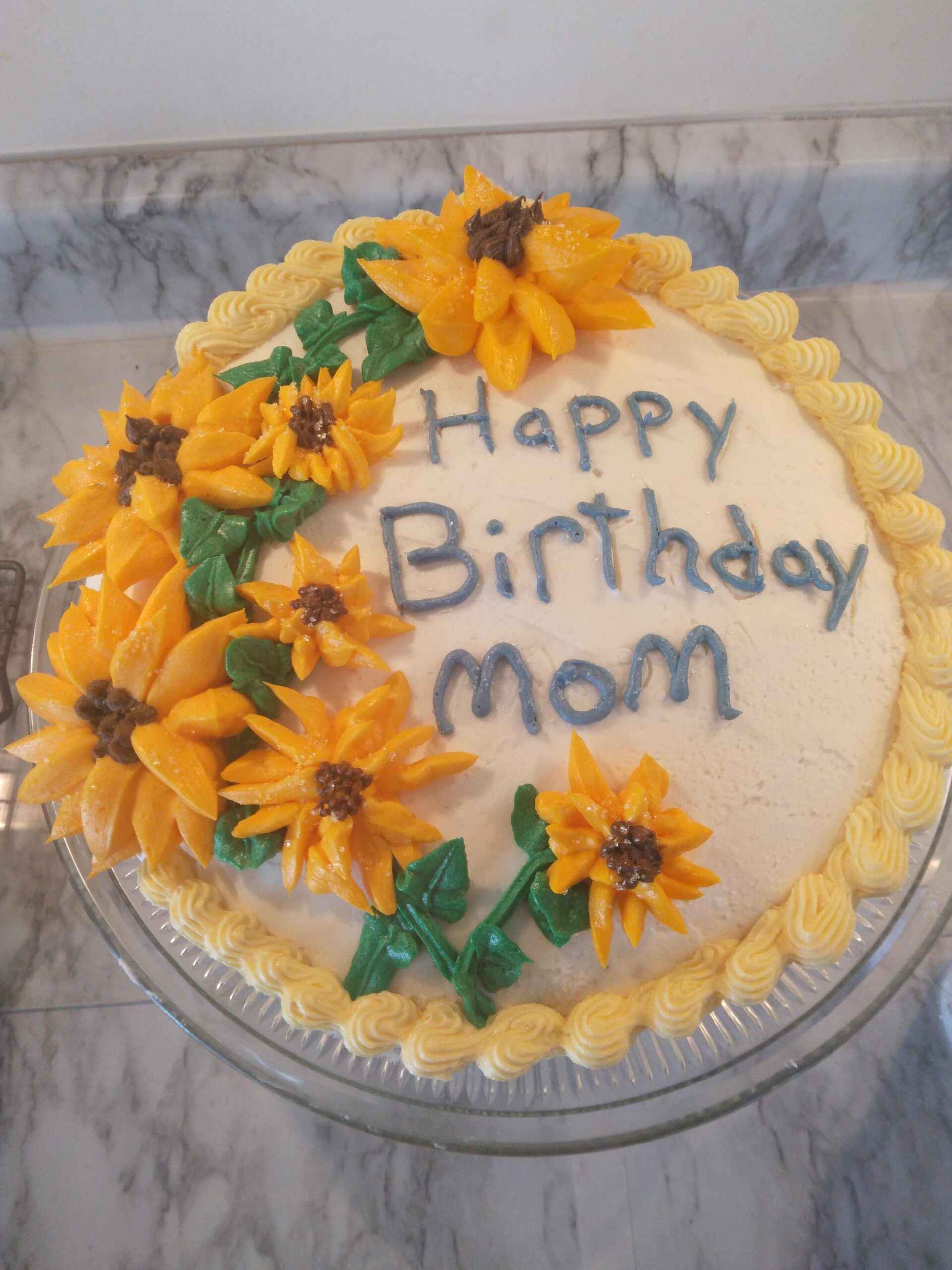 Birthday cake for mom Design 9