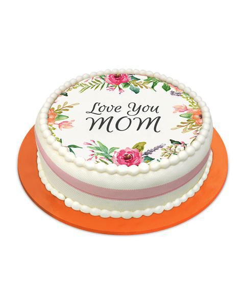 Birthday cake for mom Design 17