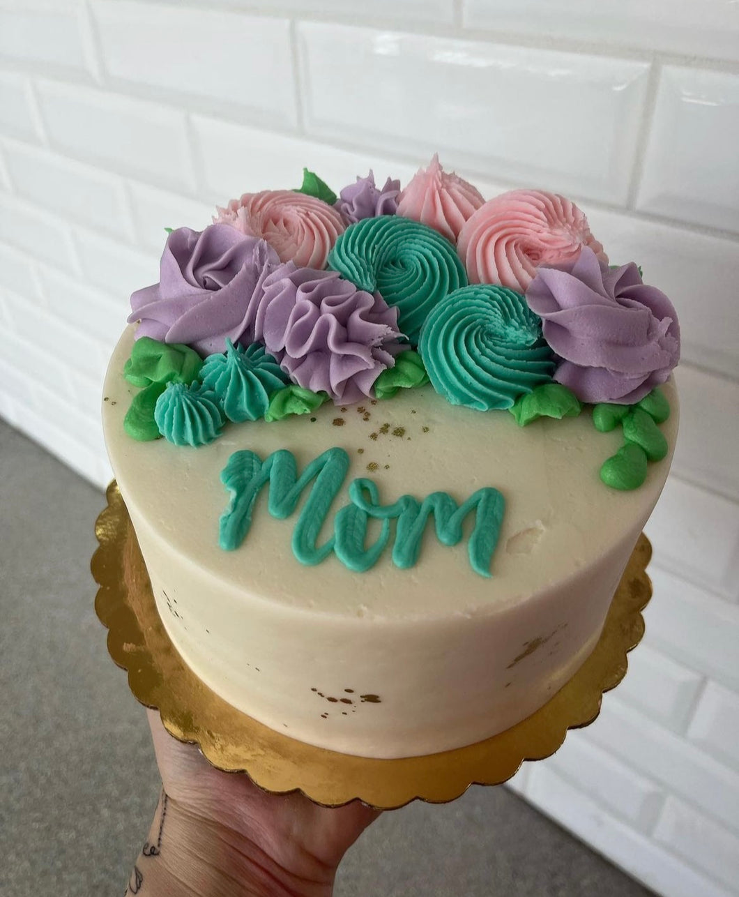 Birthday cake for mom Design 25