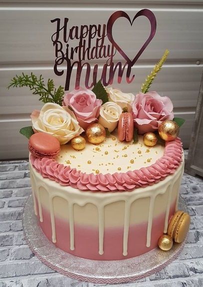 Birthday cake for mom Design 38