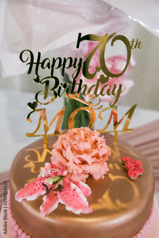 Birthday cake for mom Design 40