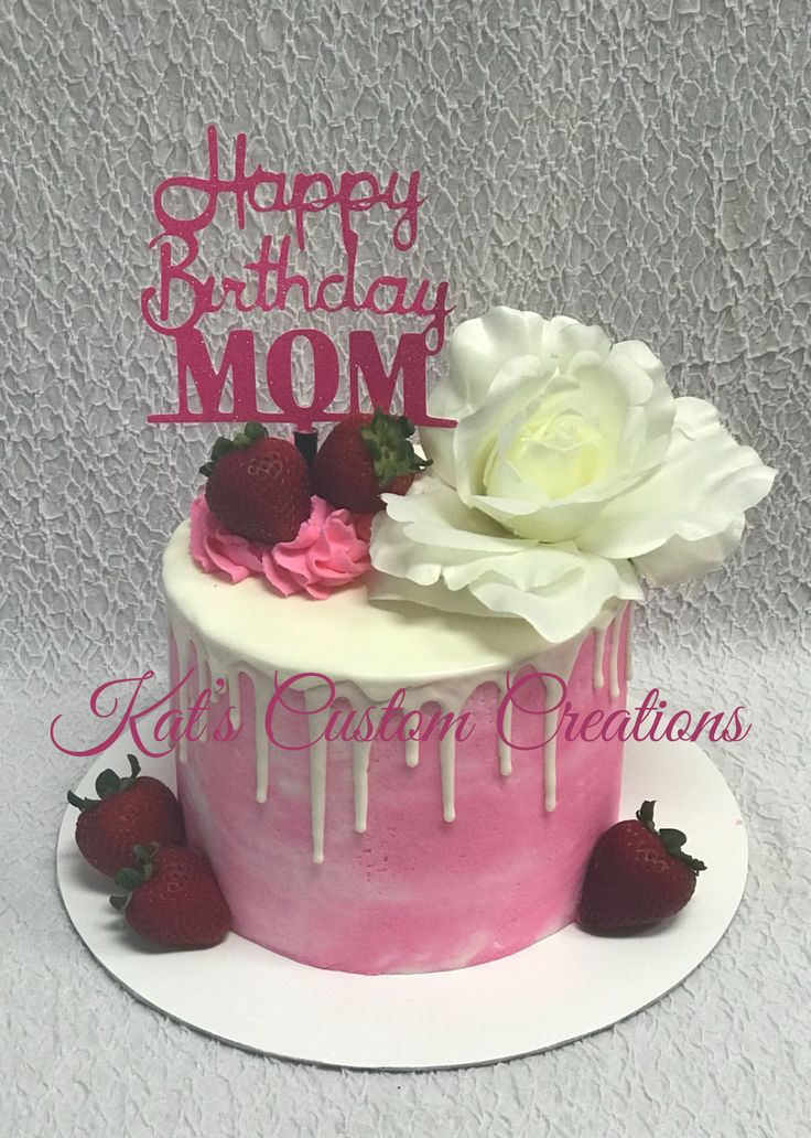 Birthday cake for mom Design 56