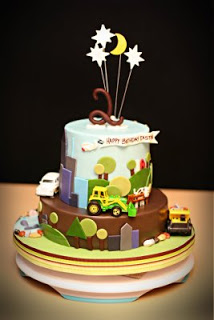 Birthday cake for son Design 29