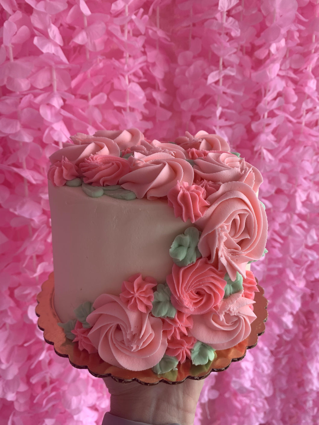 Floral birthday cake designs Design 6