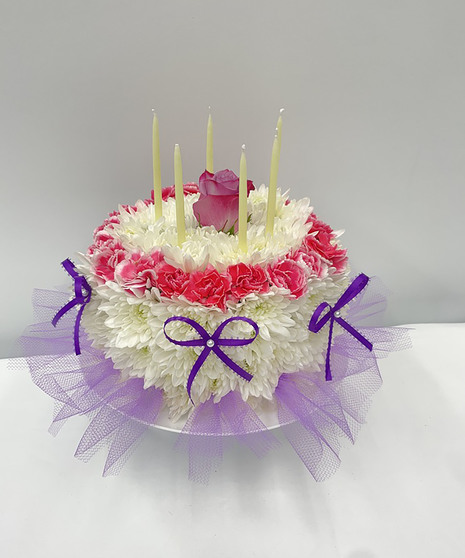 Floral birthday cake designs Design 31