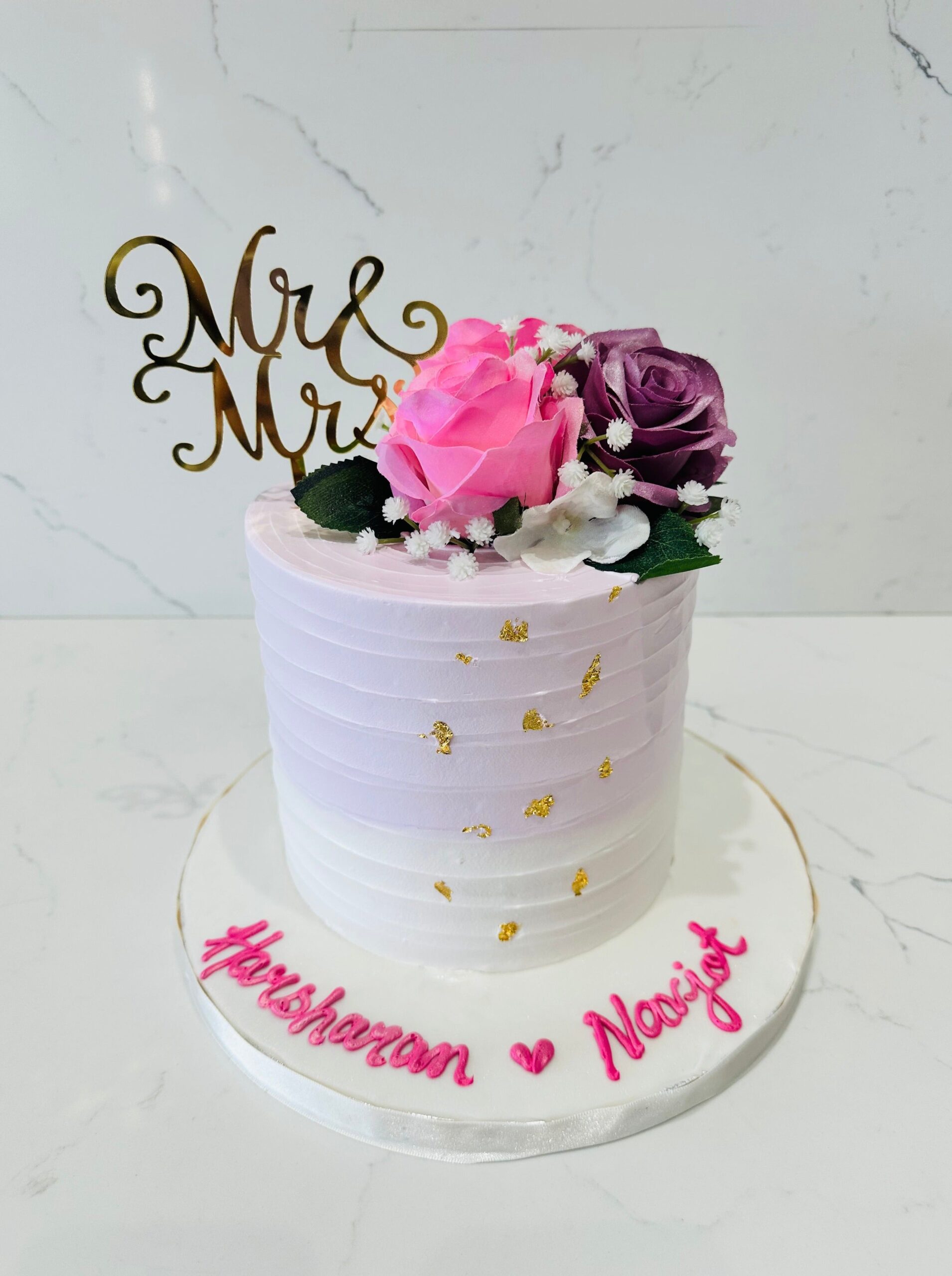 Floral birthday cake designs Design 41