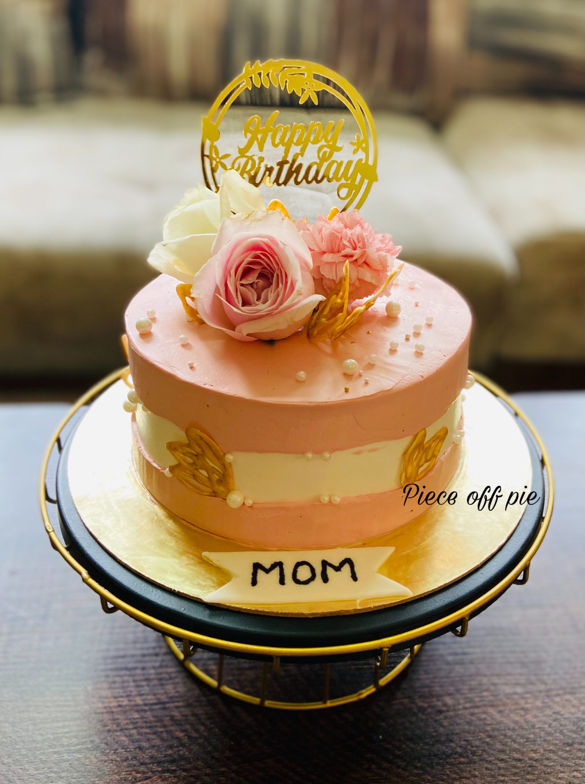 Floral birthday cake designs Design 56