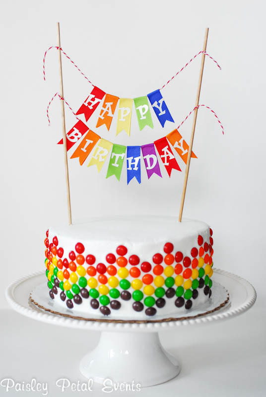 Gender-neutral birthday cake ideas Design 22