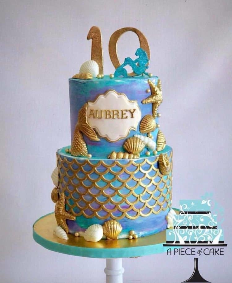 Mermaid birthday cake ideas Design 22