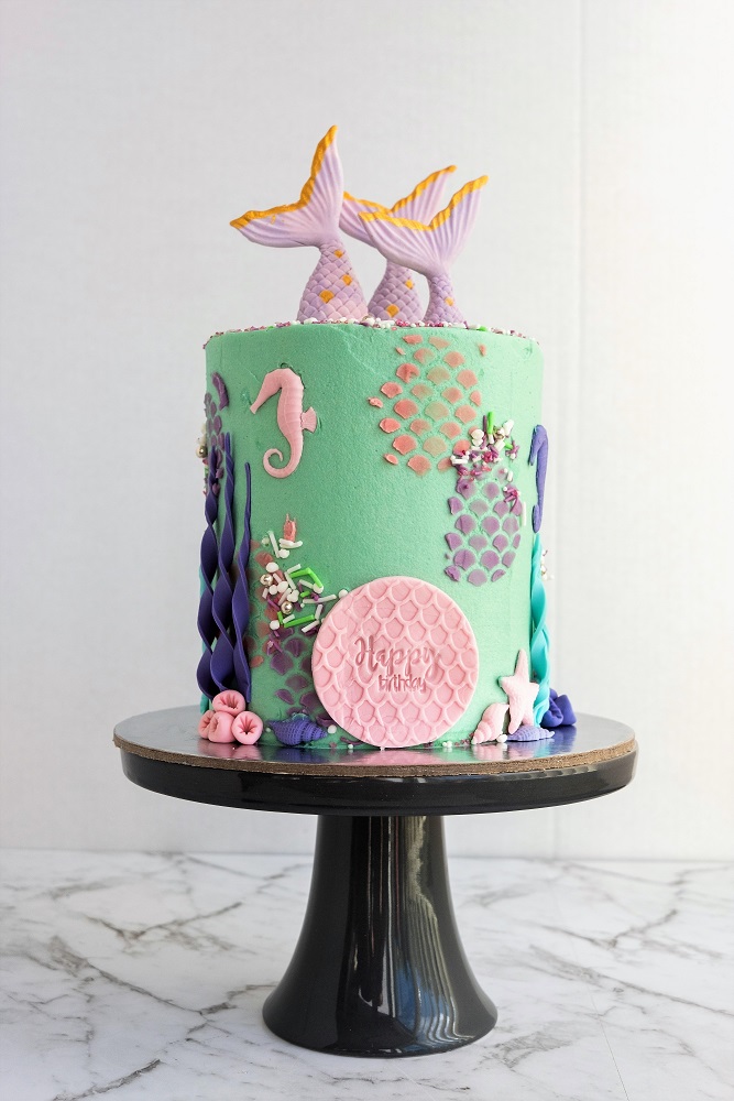 Mermaid birthday cake ideas Design 44