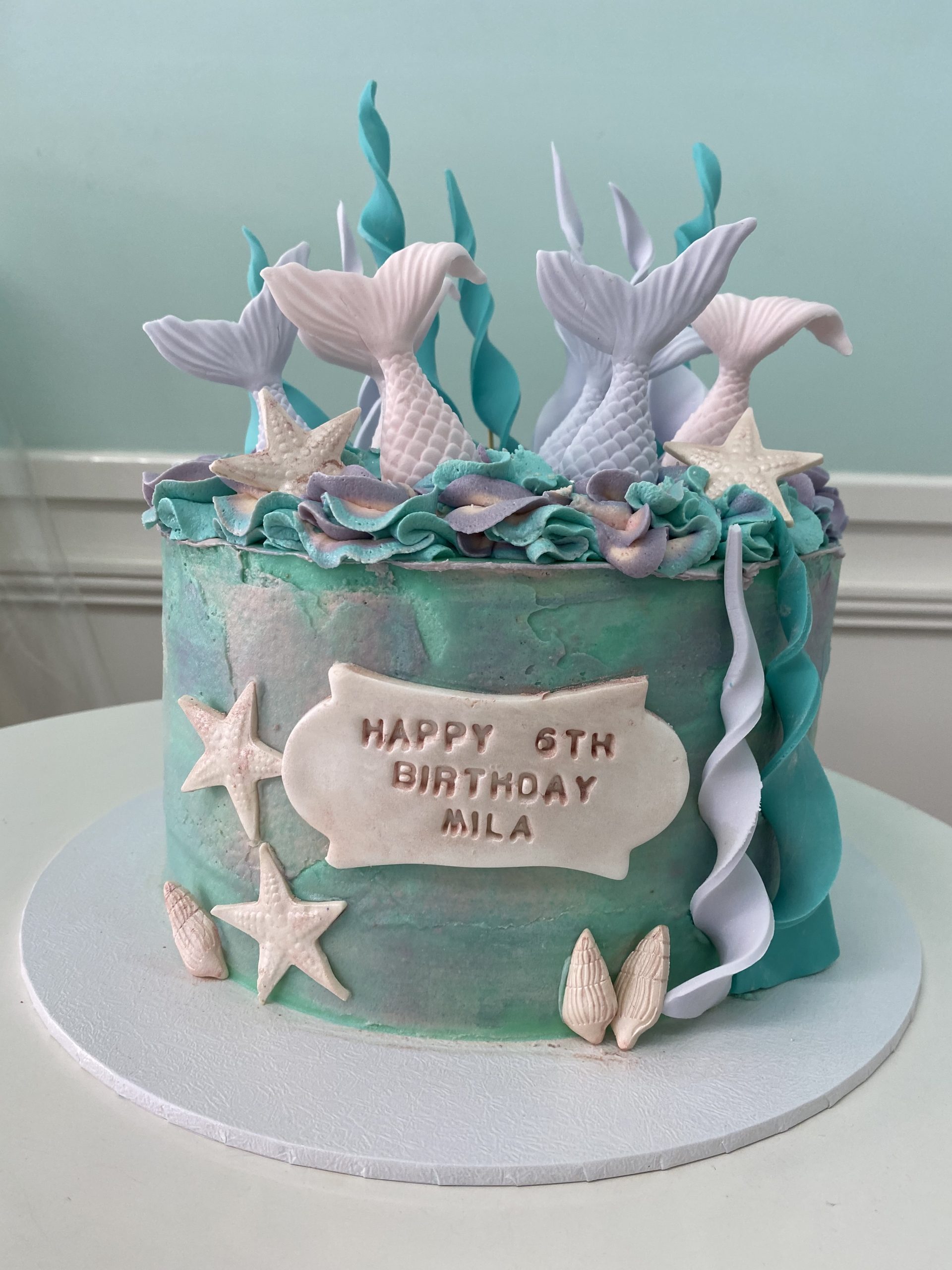 Mermaid birthday cake ideas Design 45