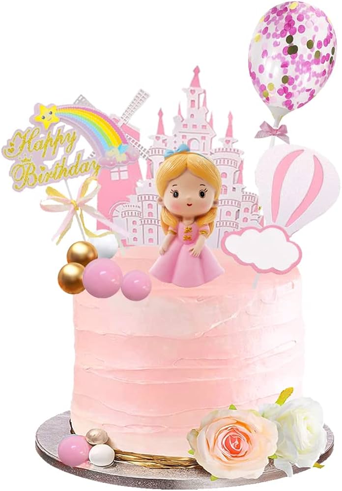 Princess birthday cake for girls Design 3