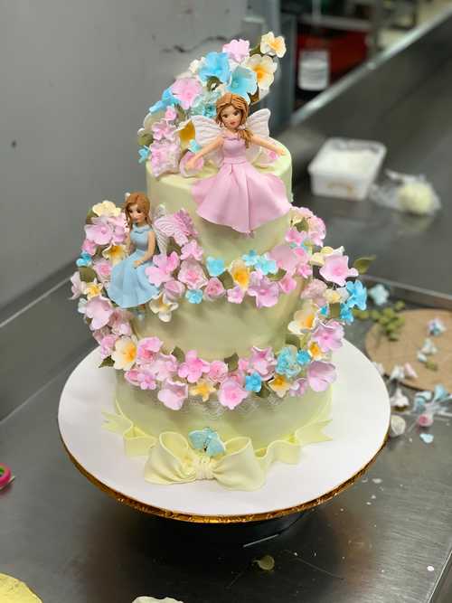 Princess birthday cake for girls Design 12