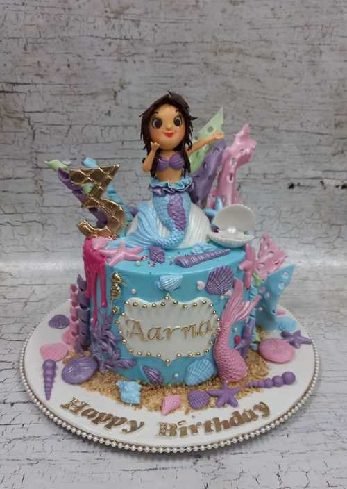 Princess birthday cake for girls Design 20