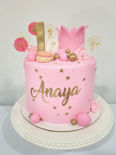 Princess birthday cake for girls Design 21