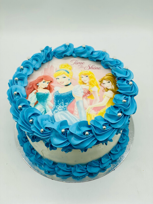 Princess birthday cake for girls Design 37