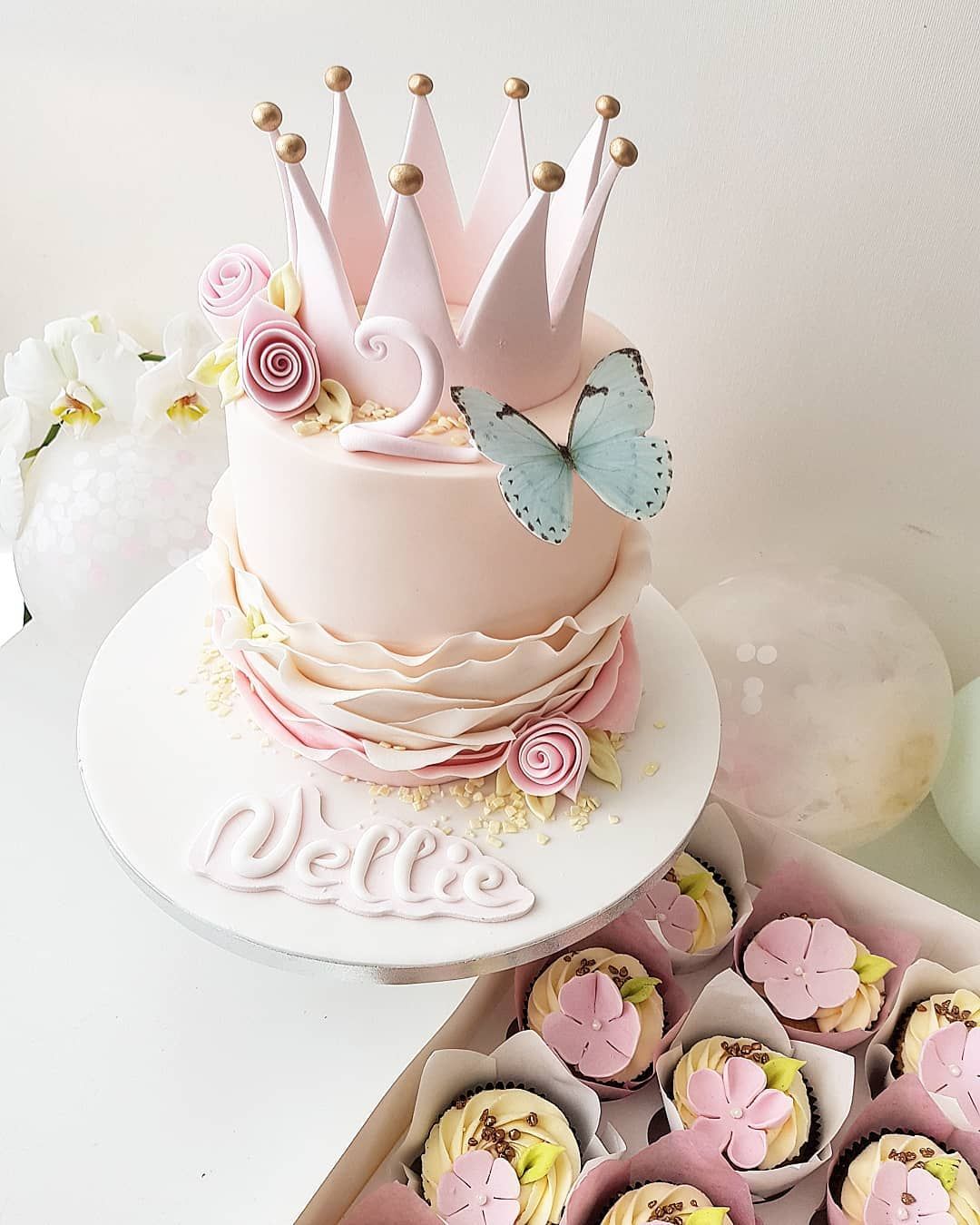 Princess birthday cake for girls Design 48