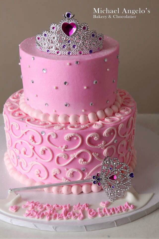 Princess birthday cake for girls Design 59