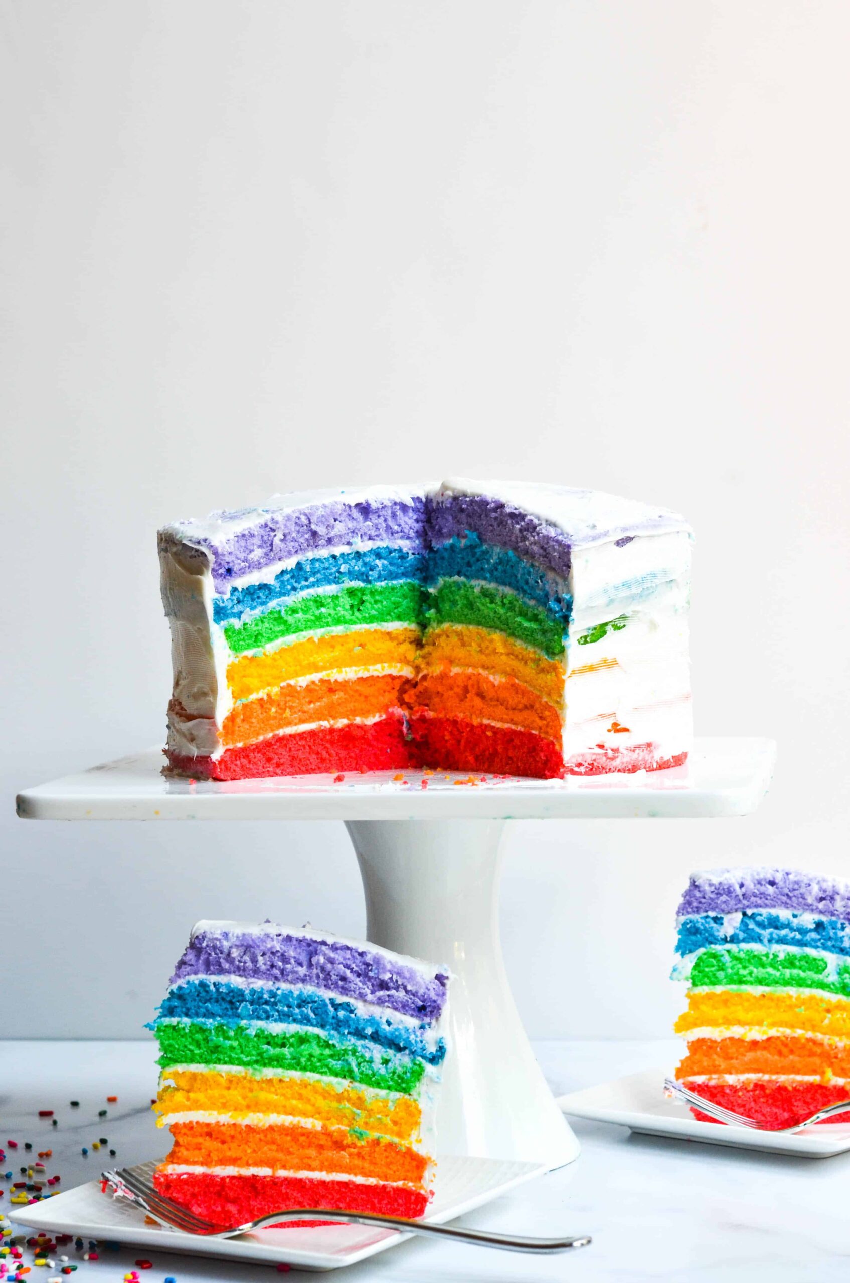 Rainbow birthday cake ideas Design 9