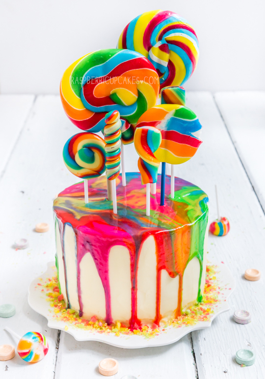 Rainbow birthday cake ideas Design 10