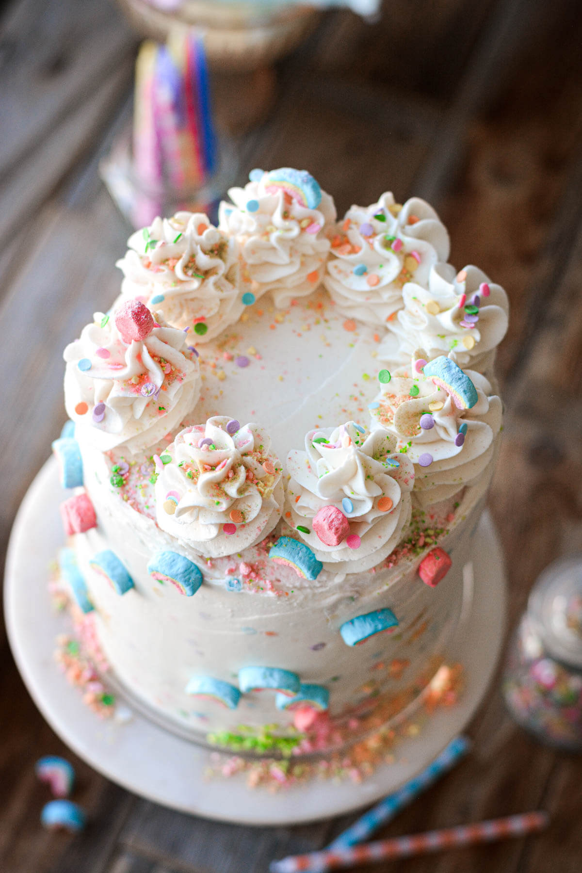 Rainbow birthday cake ideas Design 14